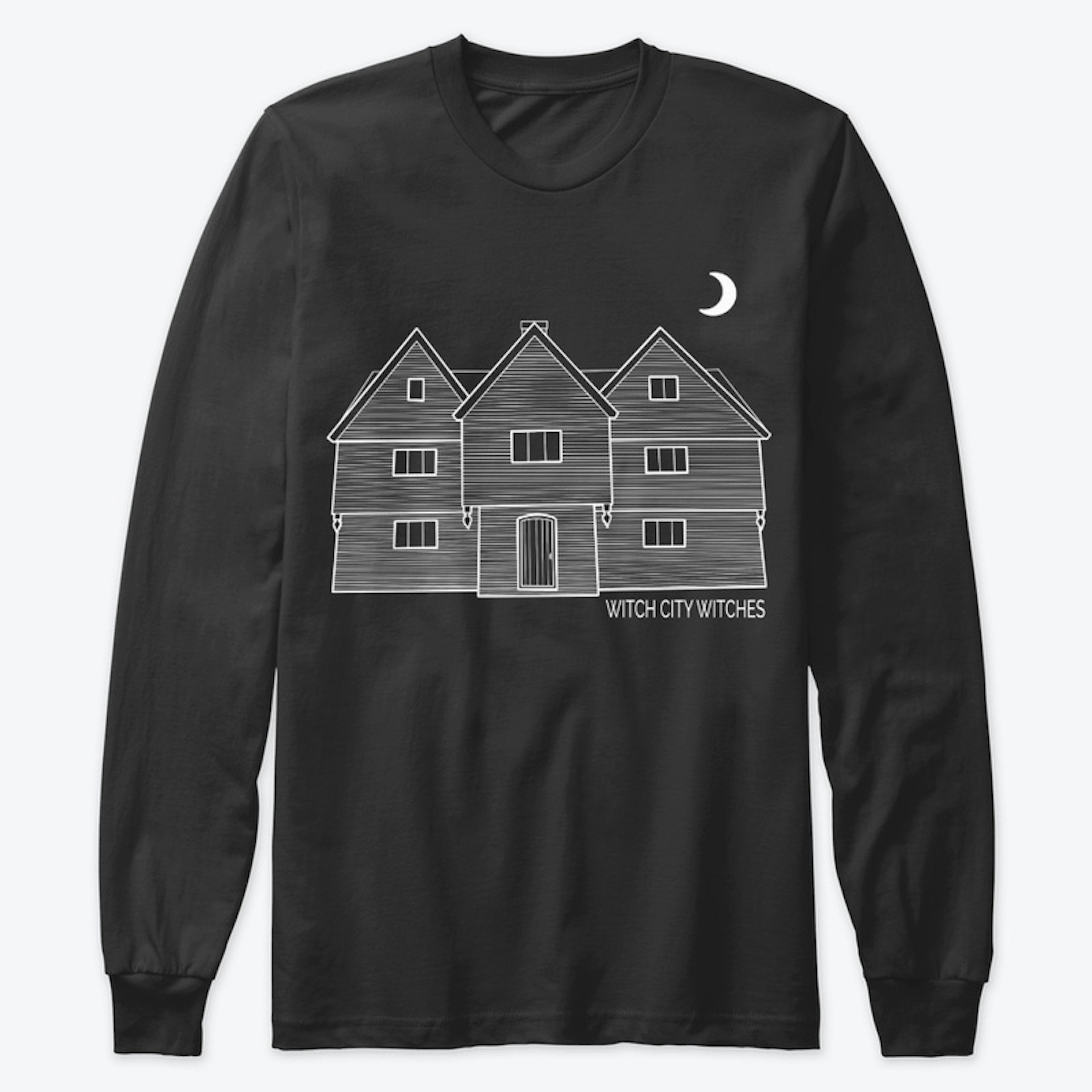 Witch City Witches Long-sleeved Logo T